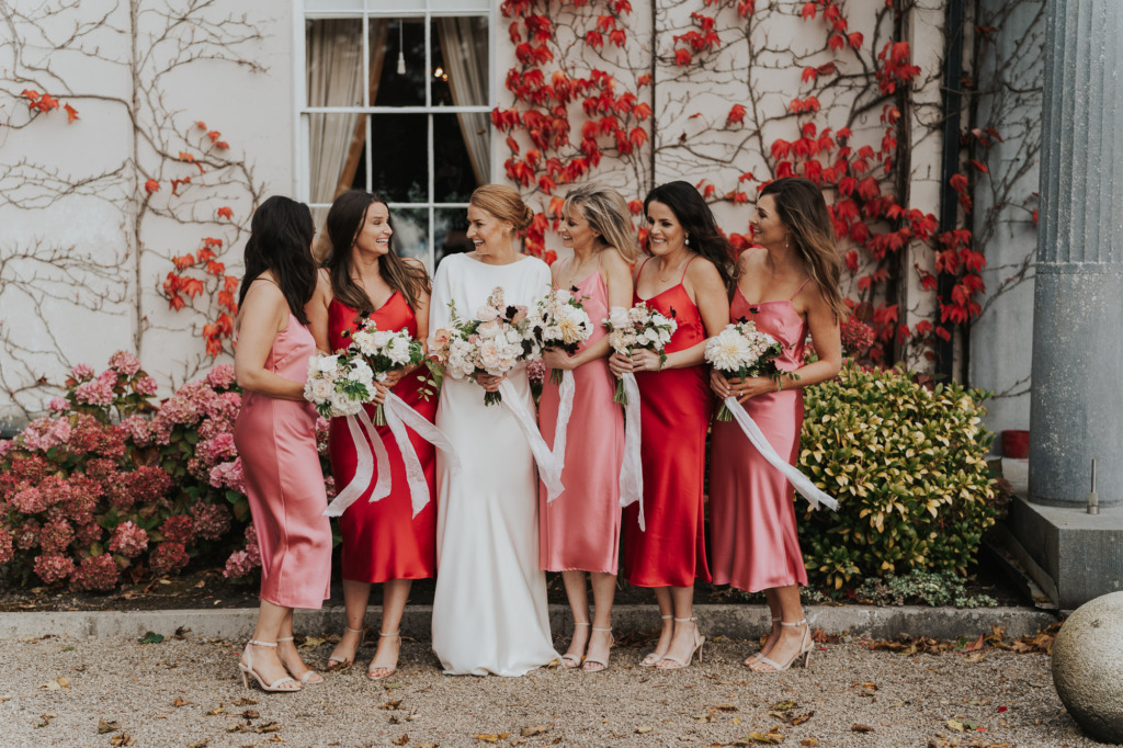 How to Style Red Bridesmaid Dresses