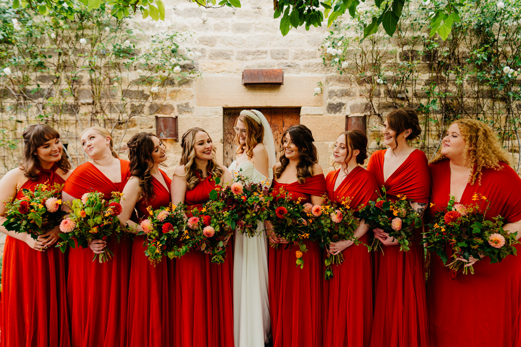 A Rustic Barn Wedding Loaded with Colour: Stacy & James