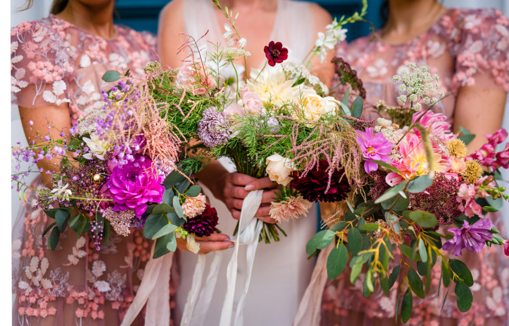 Loose, Light & Lush: Wildflower Wedding Bouquet Ideas