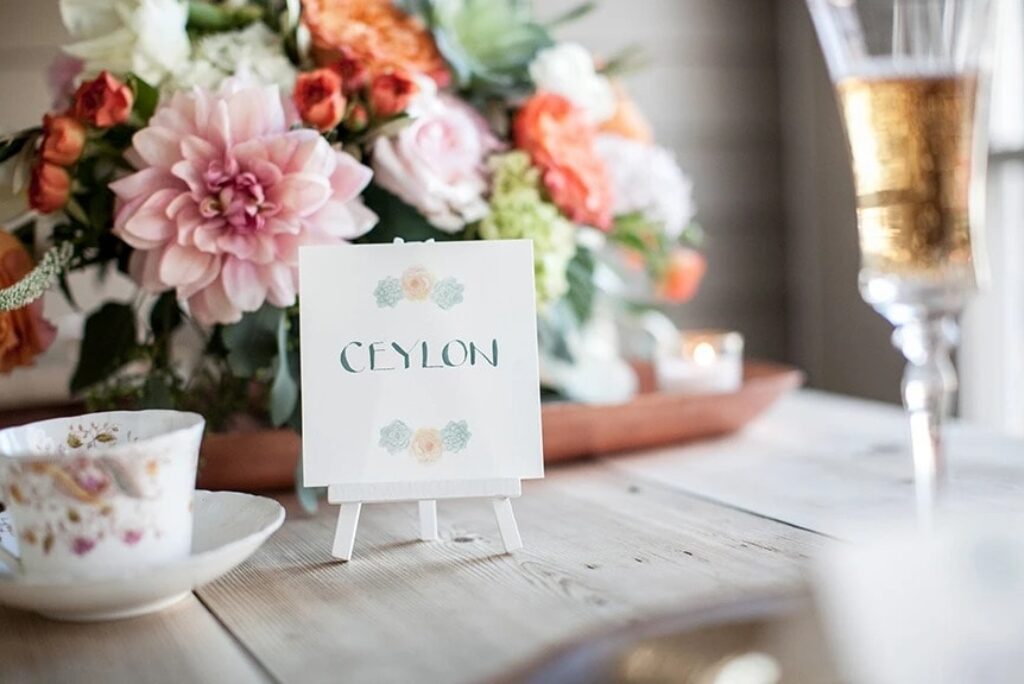 43 Brilliant Wedding Table Name Ideas