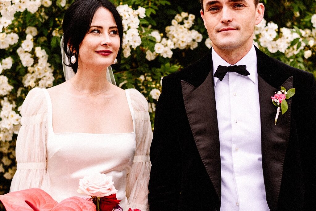 Cali Cool Style Meets Country House Grandeur: Whitney & Harry