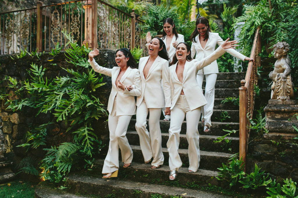 22 Epic Bridesmaids Suits Ideas for Your Gals