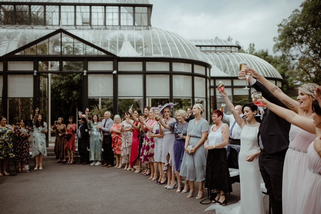 Should We Have Our Speeches During the Drinks Reception?