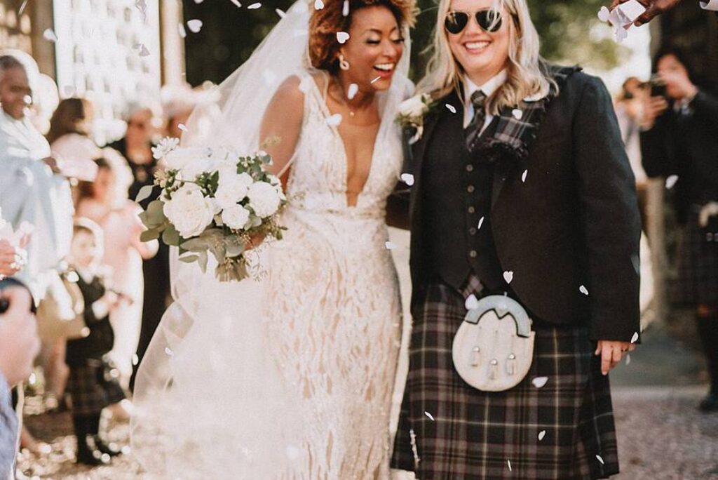 A Fairytale Castle Wedding in Scotland: Claire & Karin