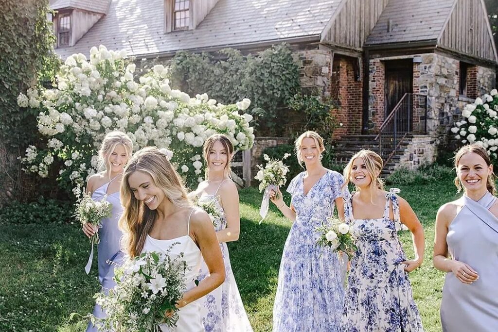 45 Blue Bridesmaid Dresses To Inspire Your Bridal Party