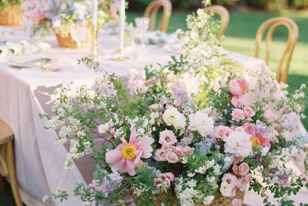 Over 30 Beautiful Ways to Use Basket Wedding Decor