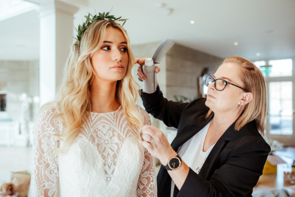 Upstyle Funk Mobile Wedding Hair Service Ireland