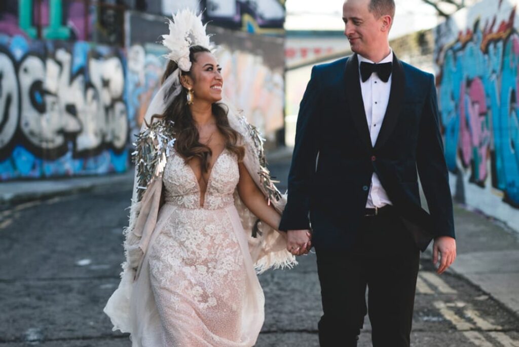 Festival Glam Ballymagarvey Village Wedding