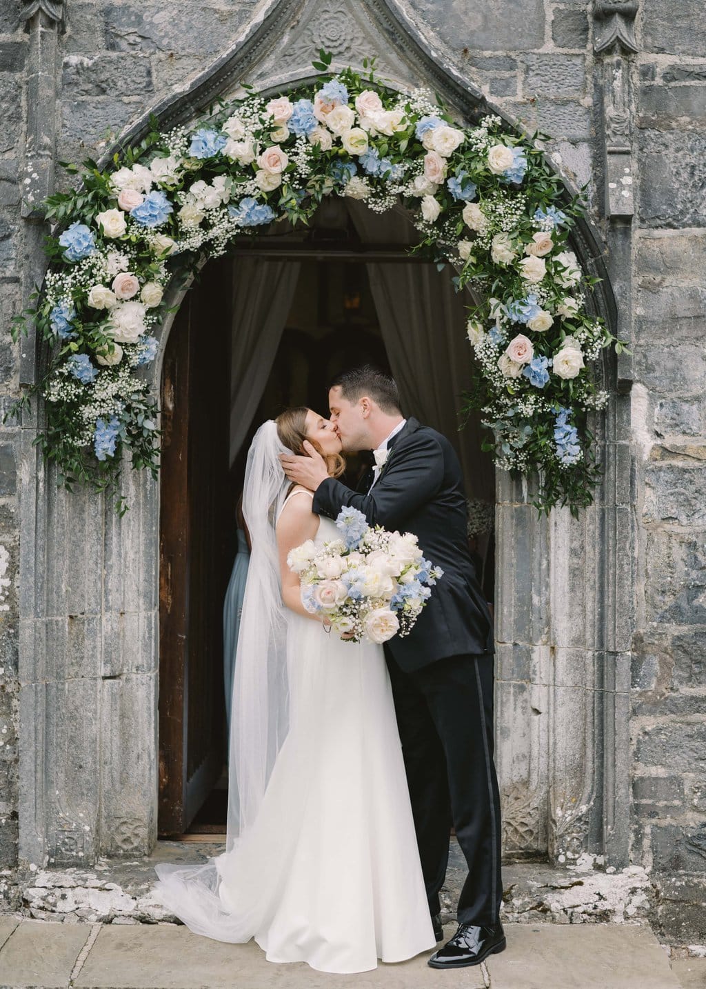 A Something Blue Irish Destination Wedding: Maggie & Emmett