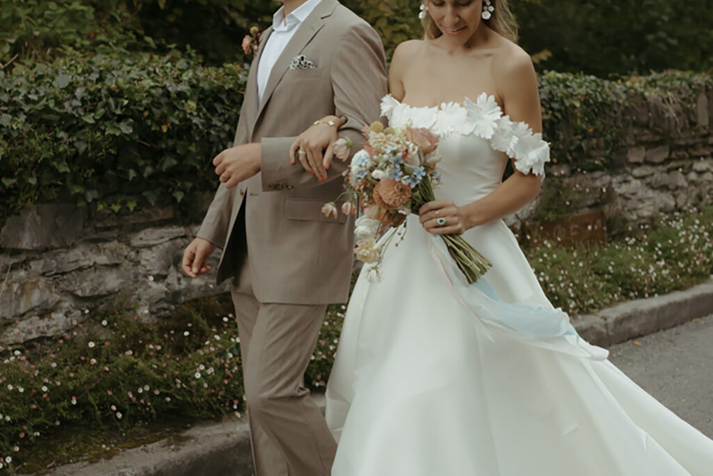 An English Garden Sheen Falls Lodge Wedding: Samantha & Lane