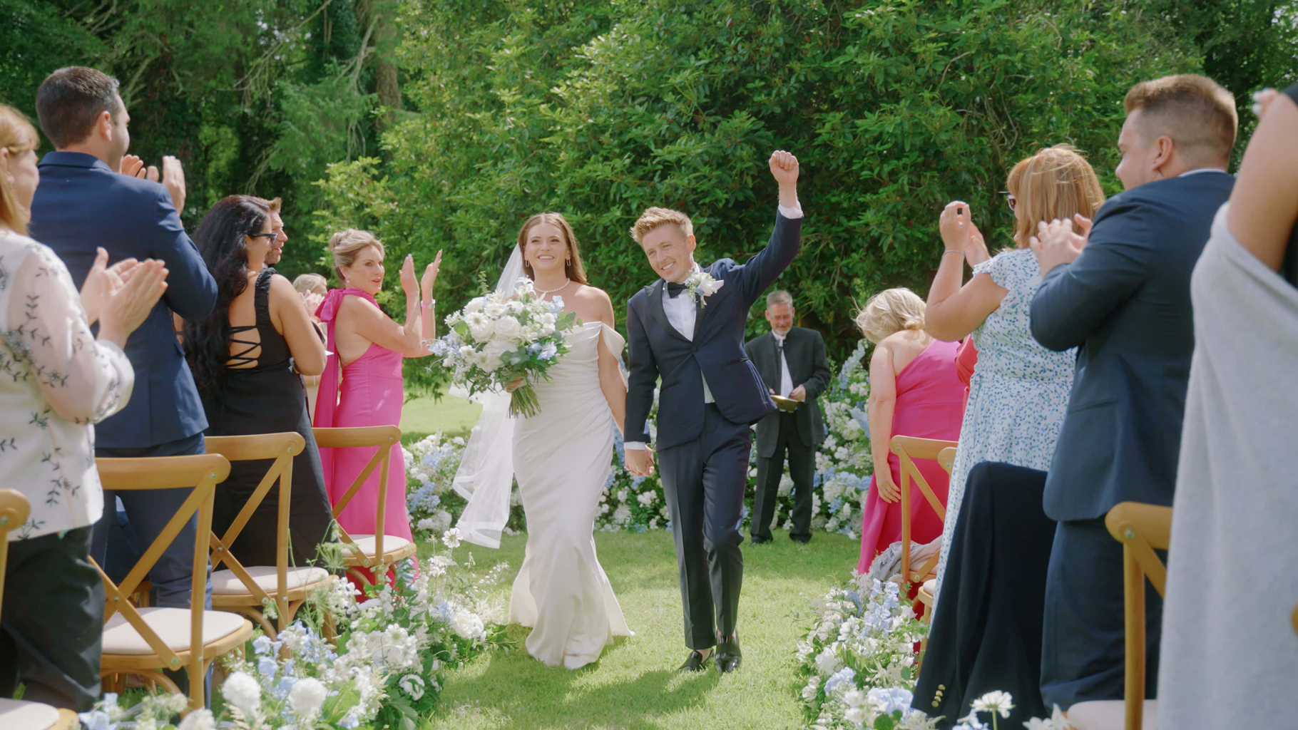 Grace & Aaron’s Something Blue Wilton Castle Wedding Film