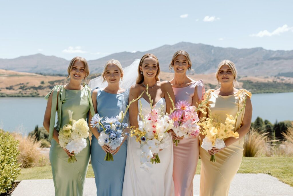 18 Rainbow Pastel Bridesmaid Dresses We Love