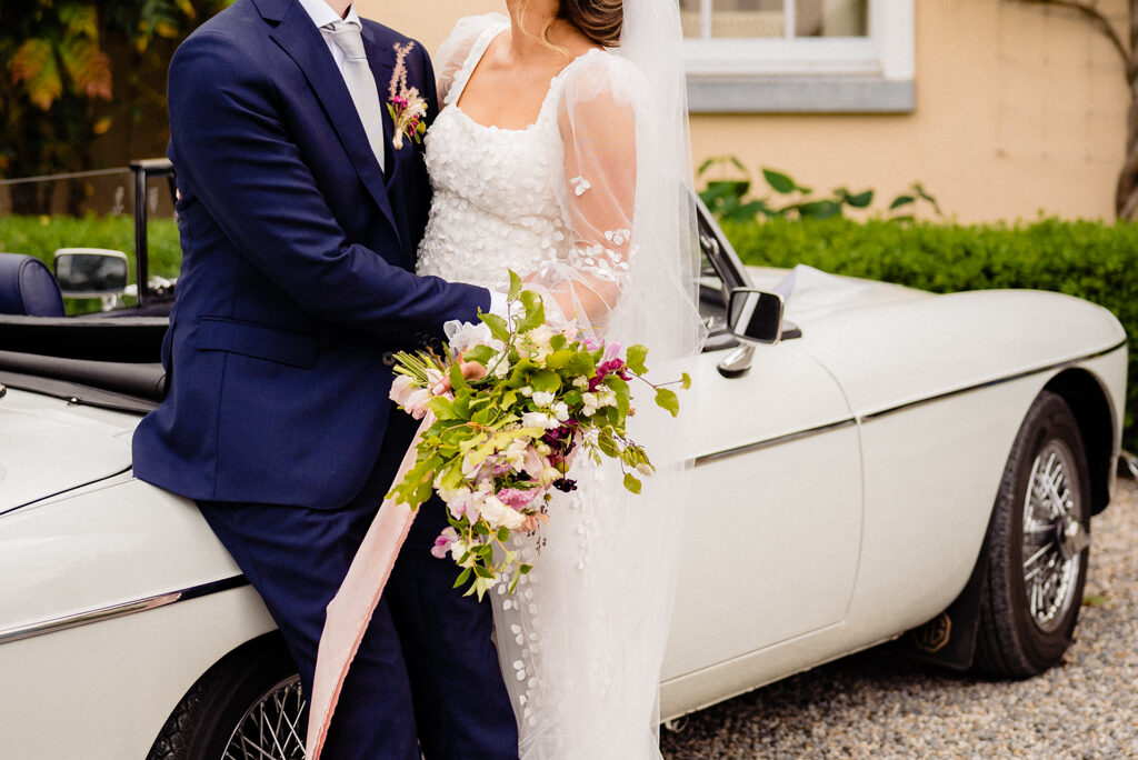 Fashion Blogger’s Floral-Filled At-Home Wedding