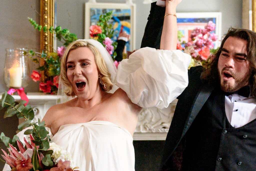 A Bold, Fun-Filled No. 1 Pery Square Wedding