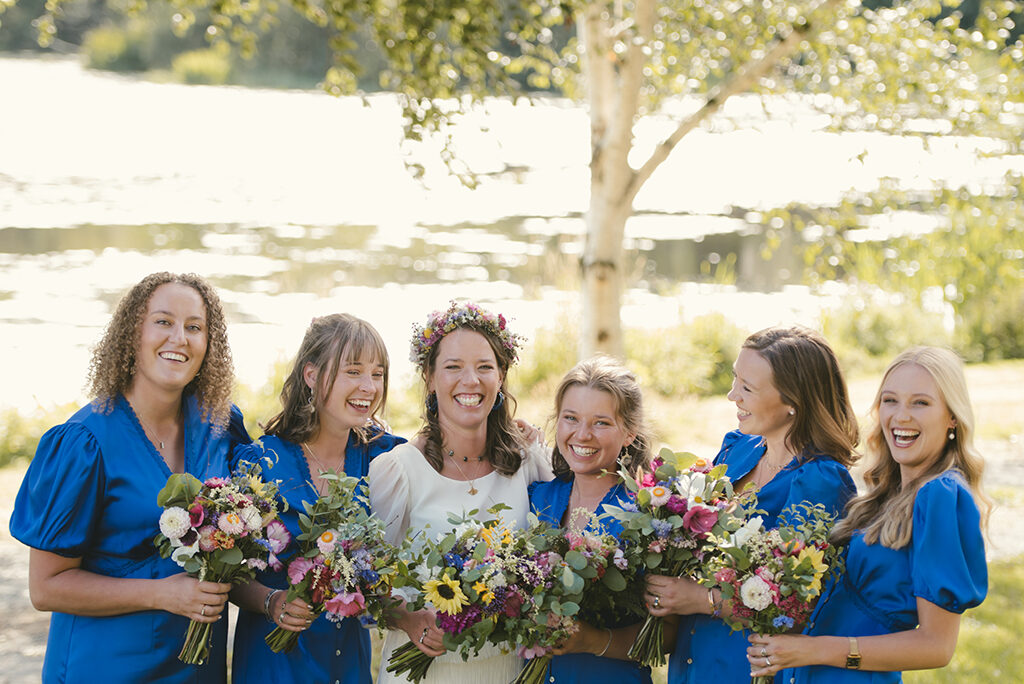 Anna & Conor’s Garden Party Wedding at Home