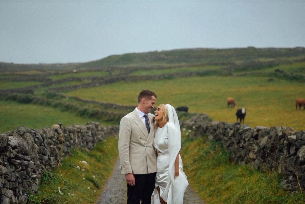 White & Gold | Cinematic Wedding Videographer Ireland