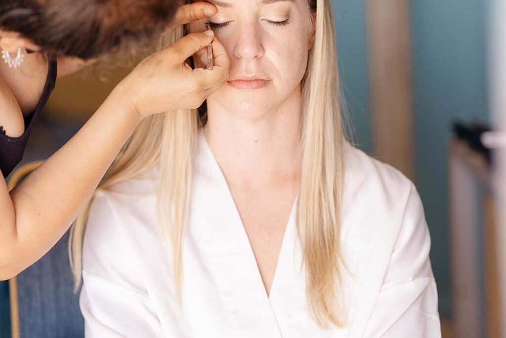 A Guide to False Lashes & Lash Extensions For Your Wedding