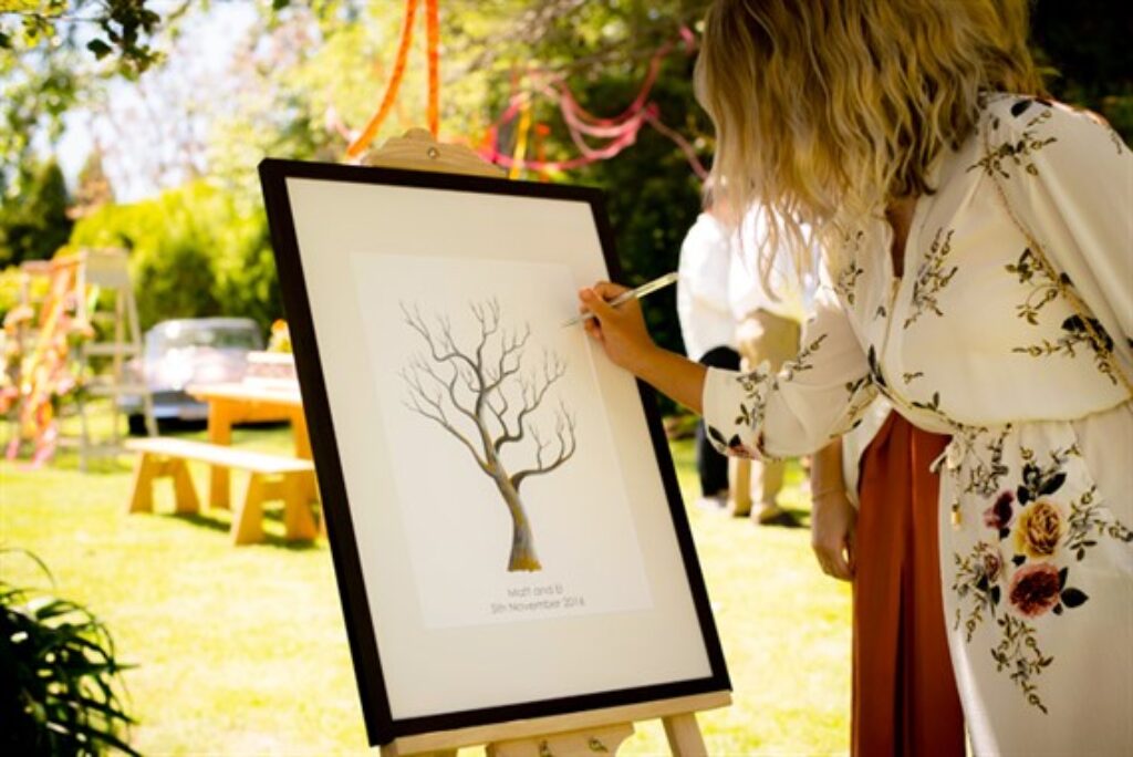 Free Fingerprint Tree Template to Download