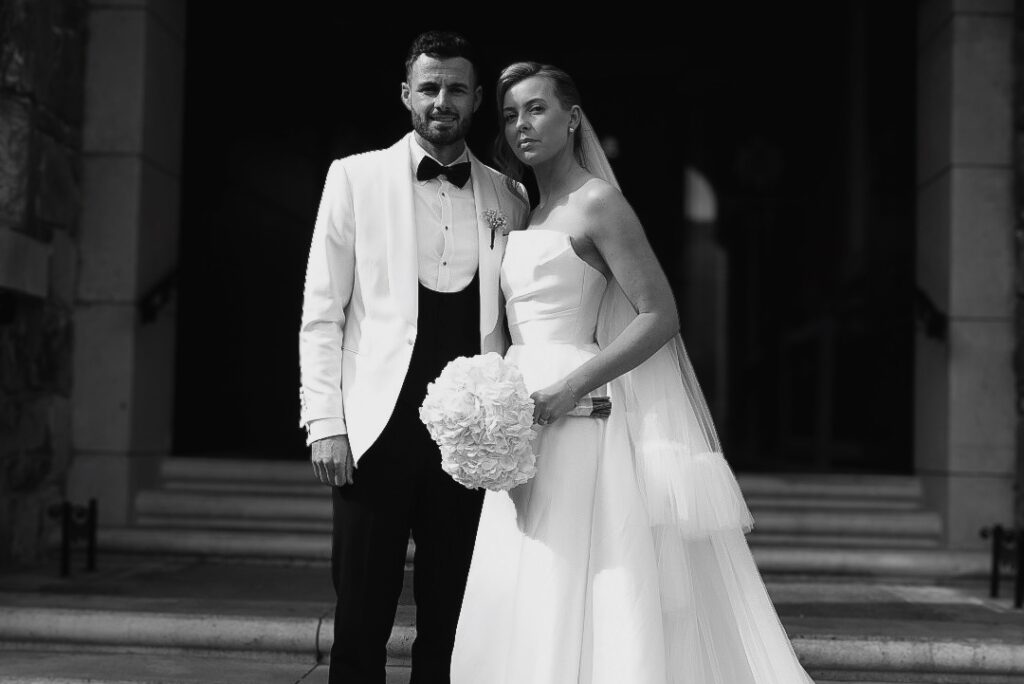 A Black And White Wedding Filled With Style