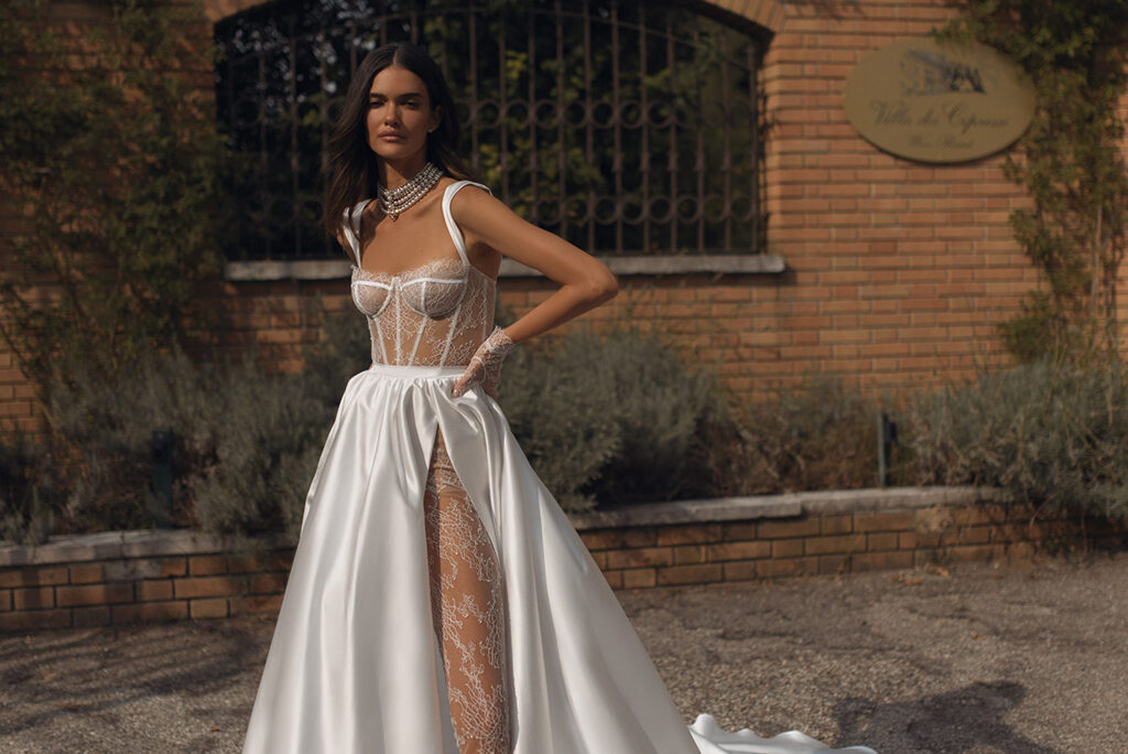 35 Sheer & Illusion Wedding Dresses to Wow