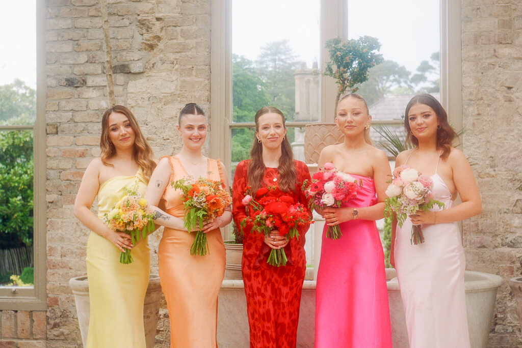Valeria & Rory’s Colourful Country House Wedding
