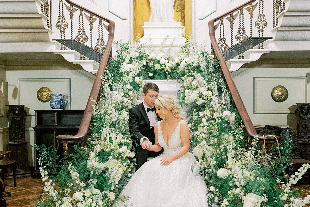 A Sparkling Winter Wedding at Westport House