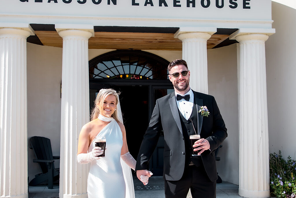 A Spring Lakehouse Wedding Loaded with Pastel Blooms