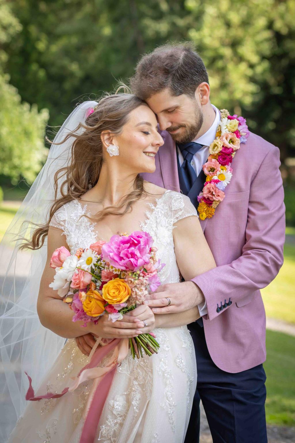 An Irish-Latin Boyne Hill House Wedding With Wow Colours