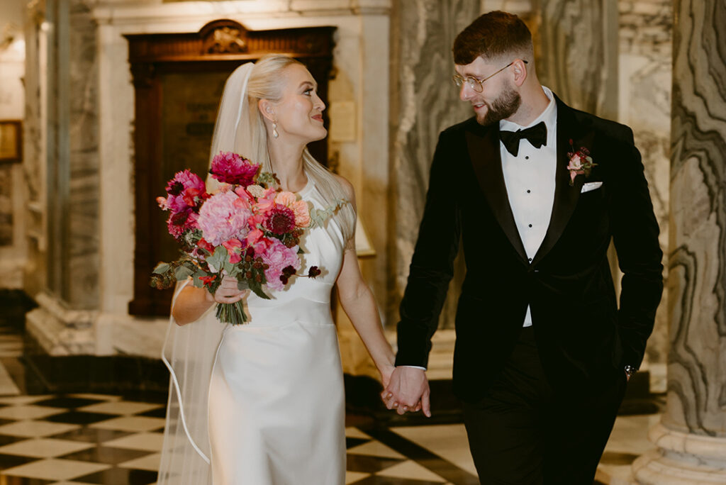 Glam Intimate Belfast City Wedding at Deanes Restaurant