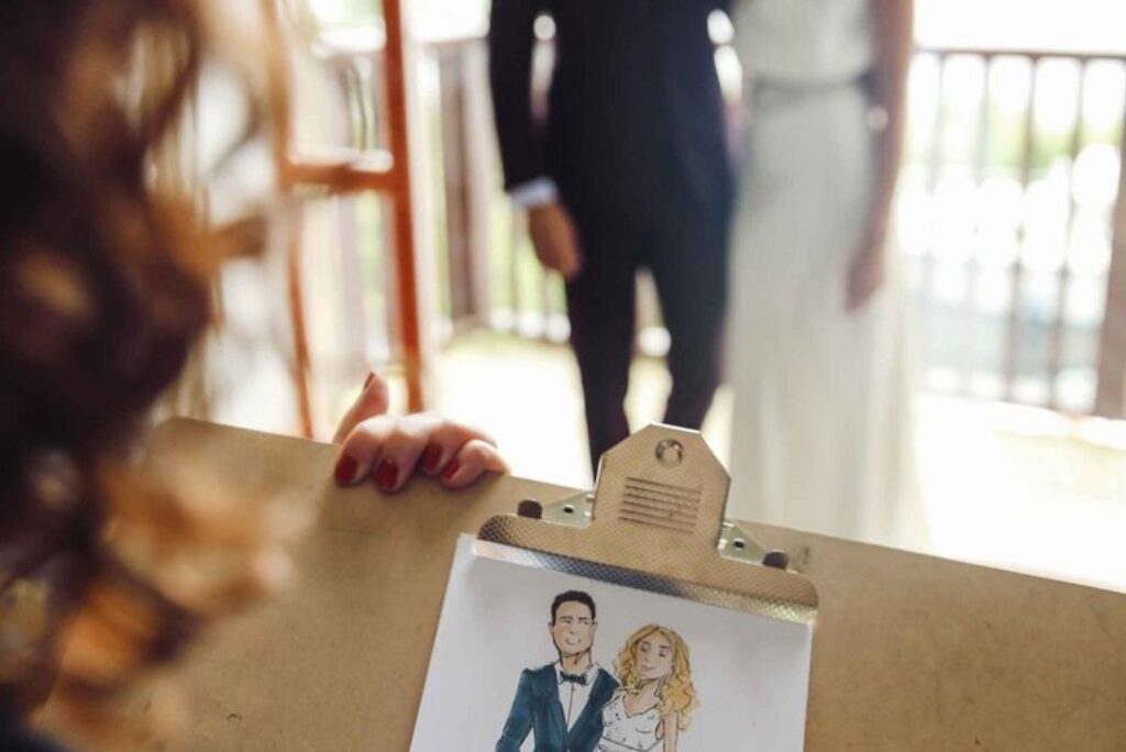 Where to Find the Best Live Wedding Artists & Illustrators