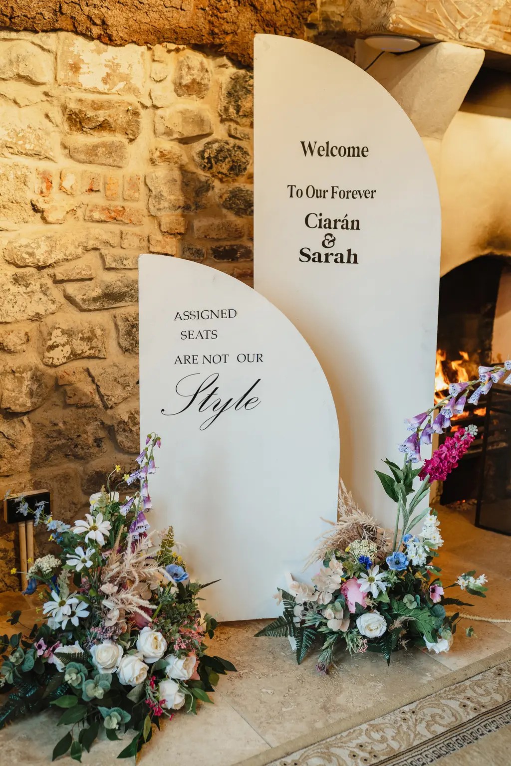 80+ Clever One-Liners to Use for Your Wedding Signage