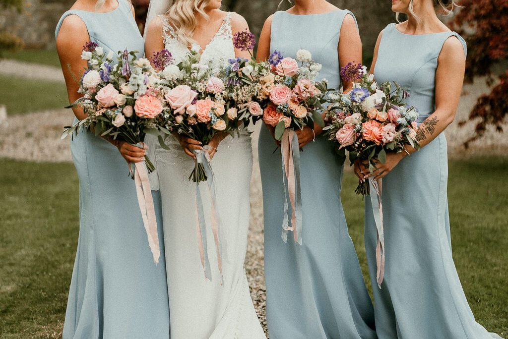 Real Weddings With Something Blue Twists