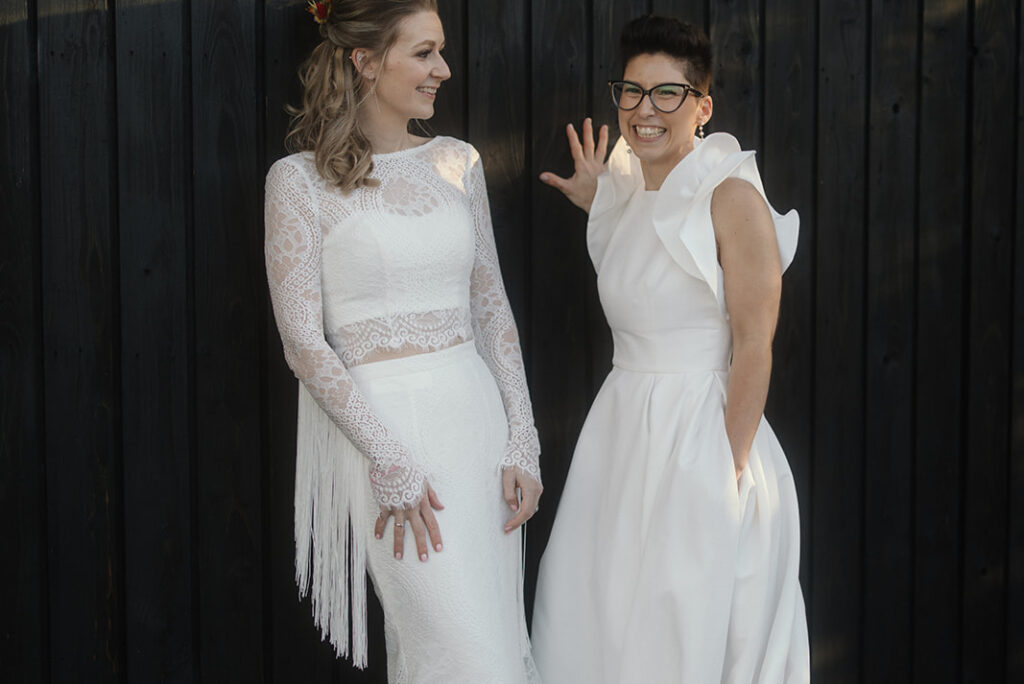 A Vibrant, Sustainable & Very Fun Mount Druid Wedding