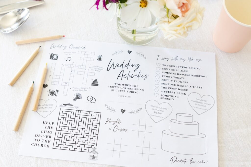 8 Brilliant Ideas for Kids Wedding Favours