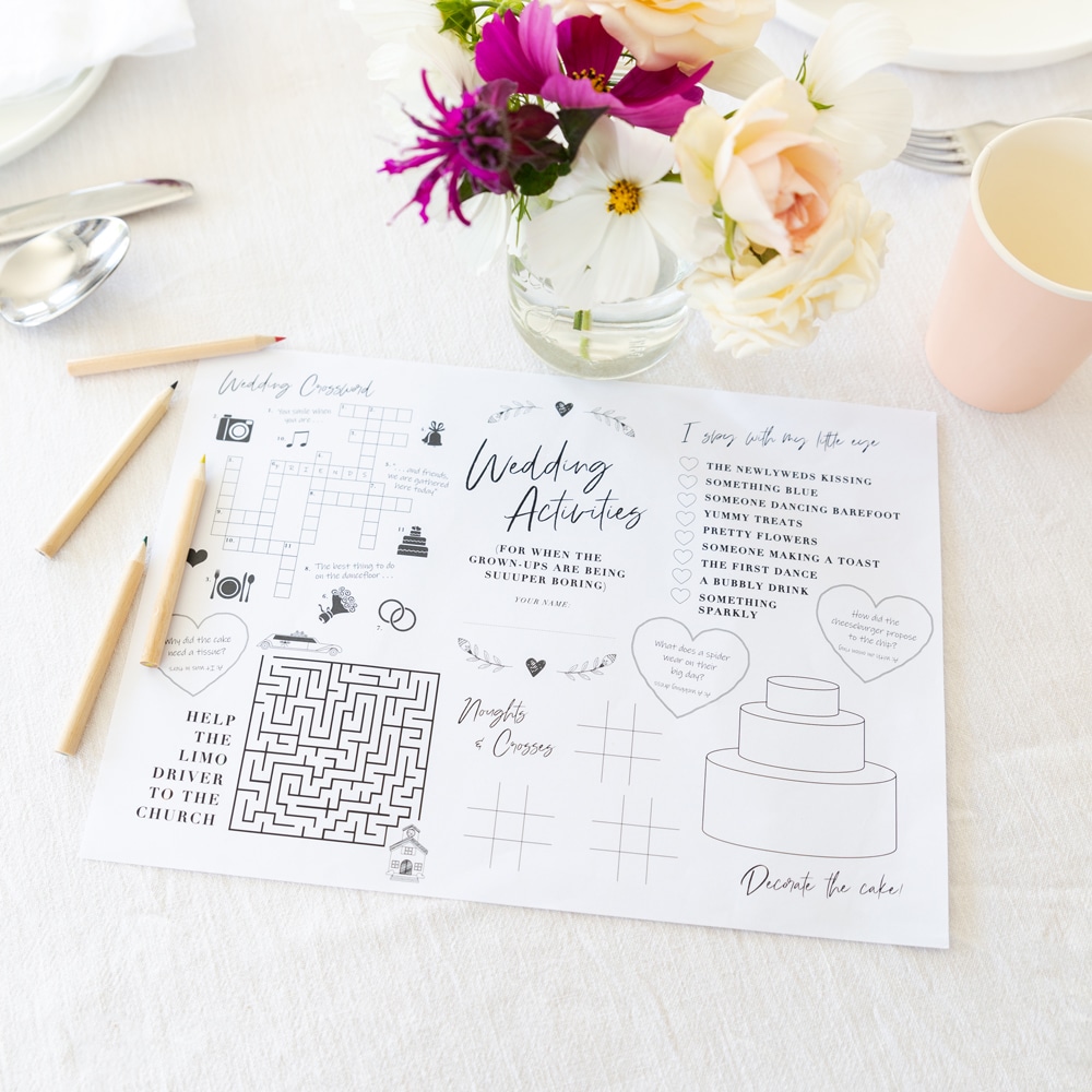 8 Brilliant Ideas for Kids Wedding Favours
