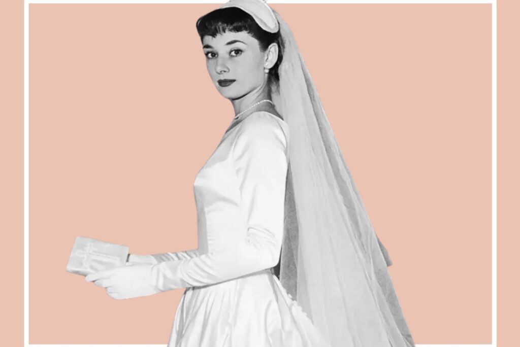 Audrey Hepburn Gave her Wedding Gown to a Poor Italian Girl