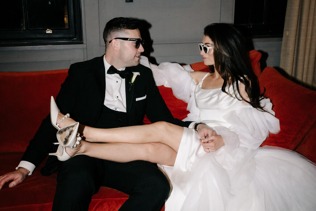 A Black-Tie Wedding Packed with Modern Flair