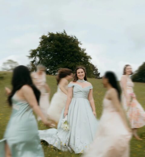 A Dromoland Castle Wedding with Epic 90s & 00s-Inspired Glam