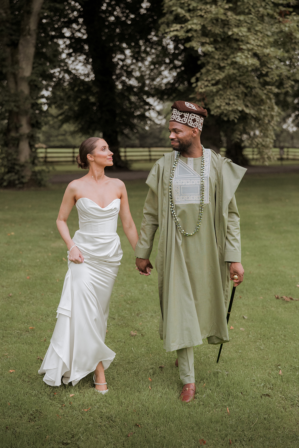 Modern Glam Tankardstown House Wedding with Nigerian Heritage