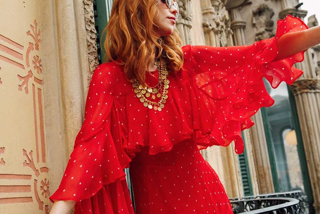 20 Pretty Polka-Dot Wedding Guest Dresses to Shop Now