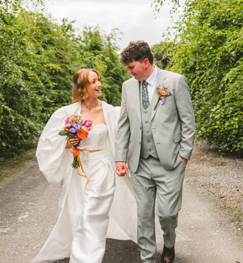 A Dromoland Castle Wedding with Epic 90s & 00s-Inspired Glam