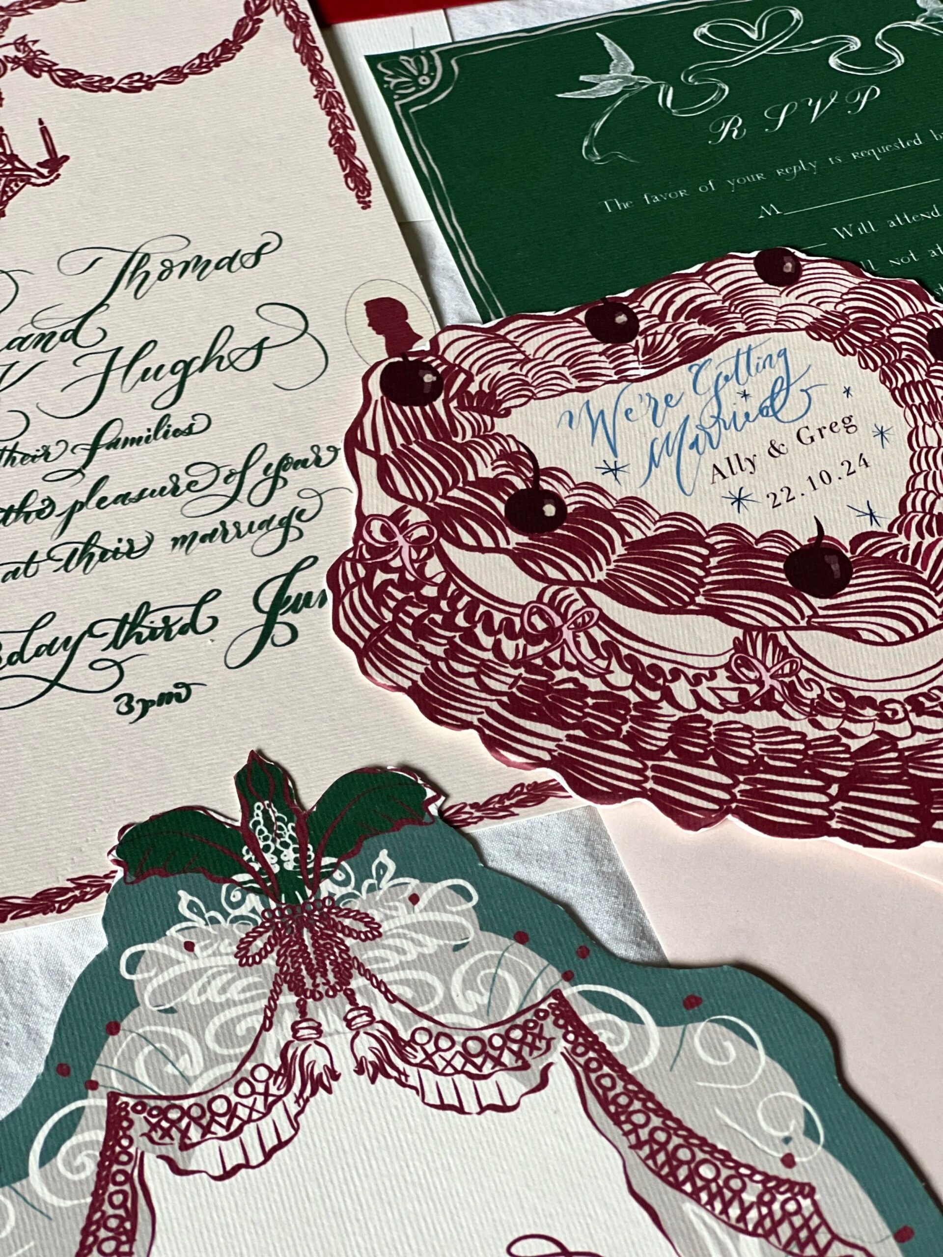 43 Wonderful Winter Wedding Stationery and Invitation Ideas