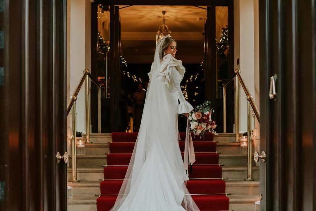 A Festive Castle Wedding With Breathtaking Bespoke Style