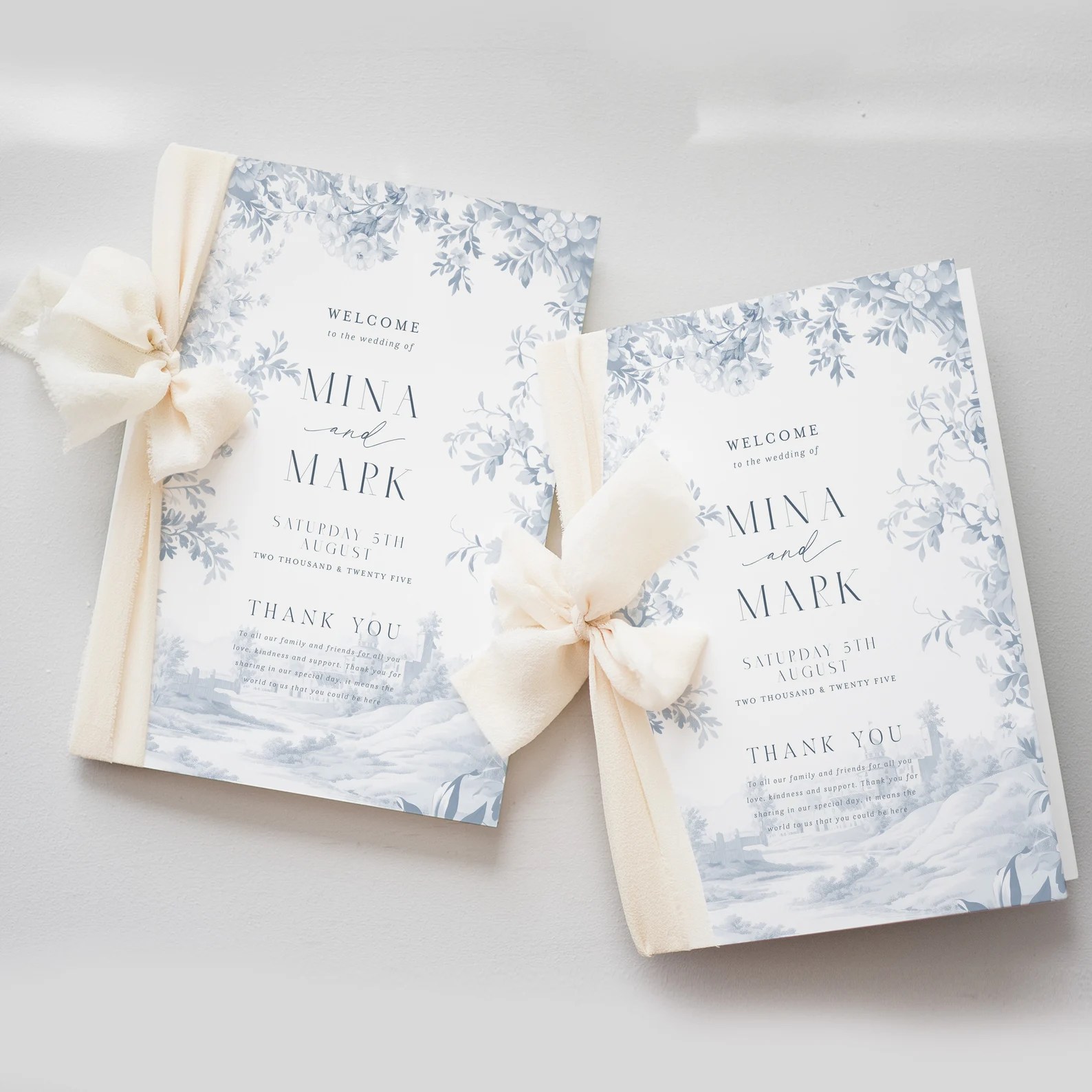 Wedding Program, Order of Service & Ceremony Booklet Ideas