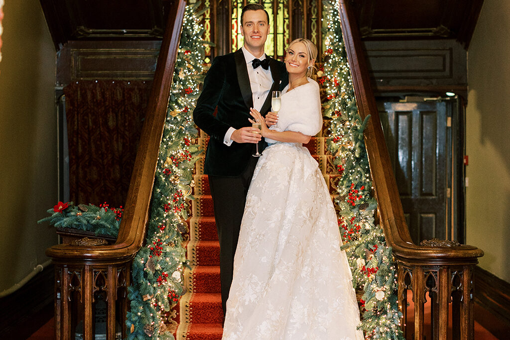 Erik & Grey’s Winter Dromoland Castle Wedding