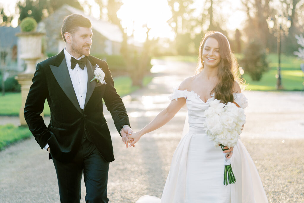 A Christmas Bellingham Castle Wedding Oozing Princess Glam