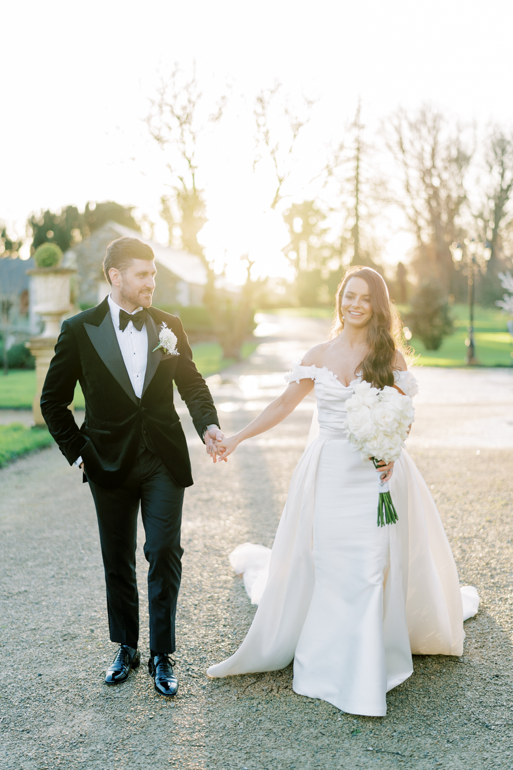 A Christmas Bellingham Castle Wedding Oozing Princess Glam