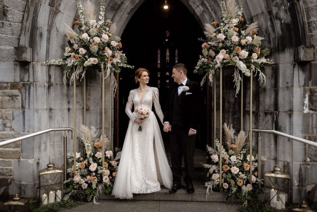 A Rustic Wedding with an Elegant Forest Theme: Cora & Daniel