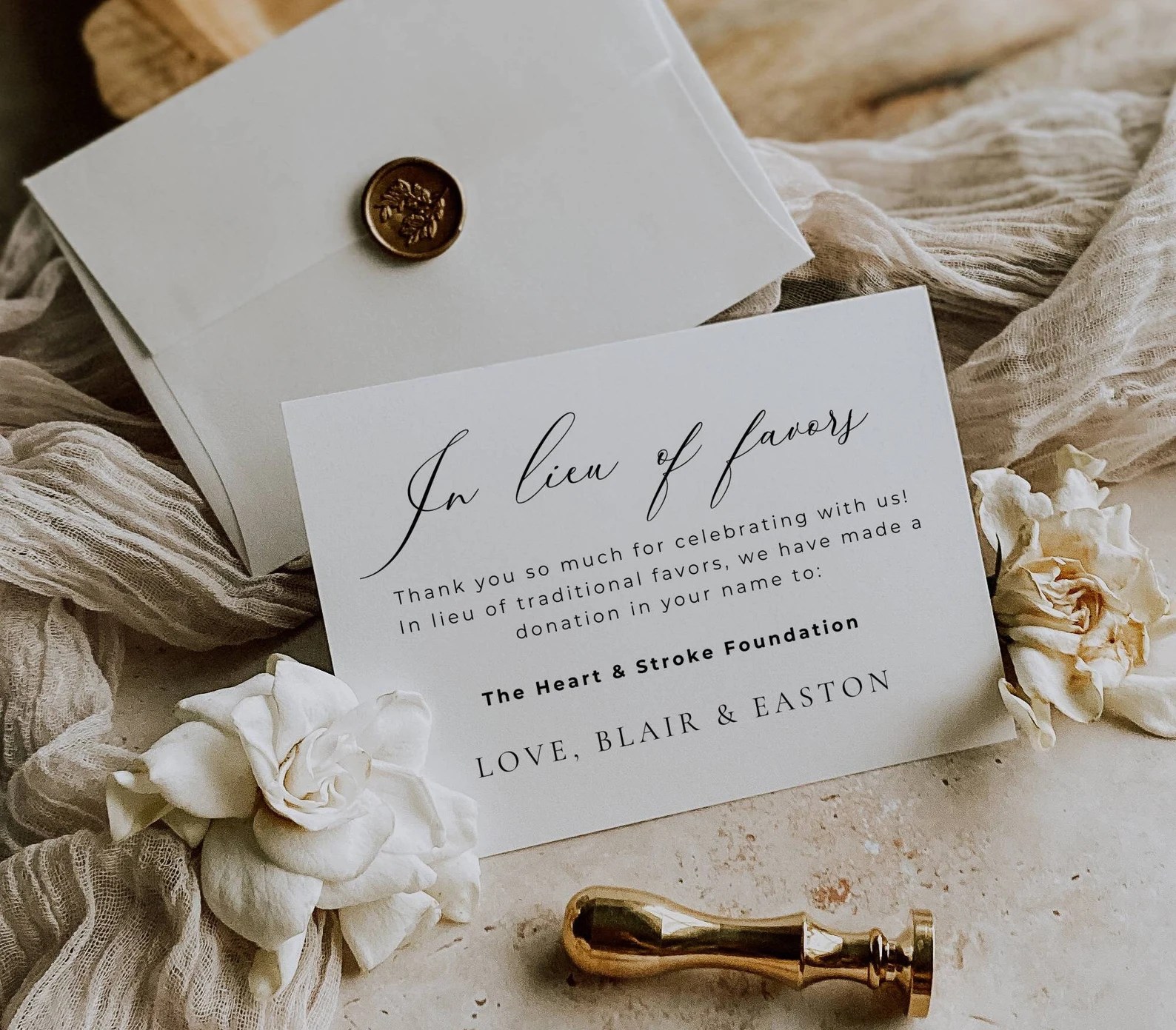 Give in Celebration: Irish Charity Wedding Favours