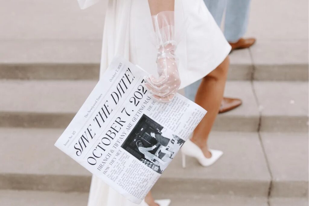 Wedding Newspapers – A Fun Keepsake that Can Do Everything